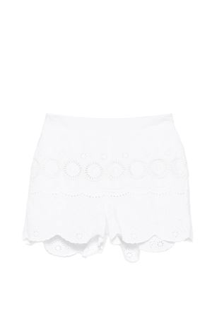 Pantaloncini con bordi smerlati STELLA McCARTNEY KIDS | TY6F59Z3459100